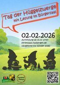 Plakat Tag der Hüggelzwerge 2026