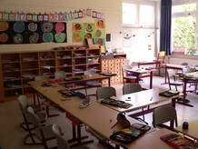 Klassenraum Hüggelschule Gaste
