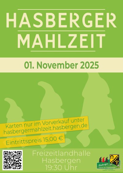 Flyer Hasberger Mahlzeit 2025 Flyer Hasberger Mahlzeit 2025