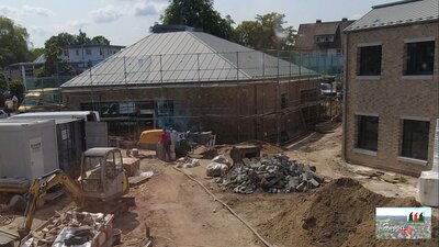 Blick auf Haus A (Bürgersaal)