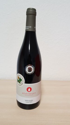 Weingut Pfaffmann Spätburgunder Rotwein 2018