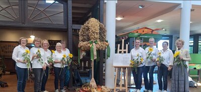 Erntekrone 2025 - © Landfrauenverein Hasbergen/Hagen a. T. W. Erntekrone 2025