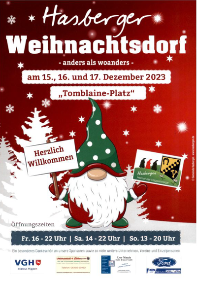 Weihnachtsdorf 2023